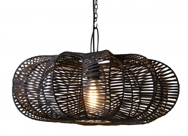 Hängelampe Rattan " Suria Madra " dunkel